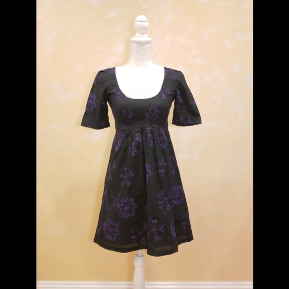 French Connection Dresses & Skirts - French Connection Embroidered Empire Waist Dress